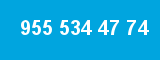 955 534 47 74 955 534 47 74